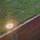 Solar Garden Disc Lights